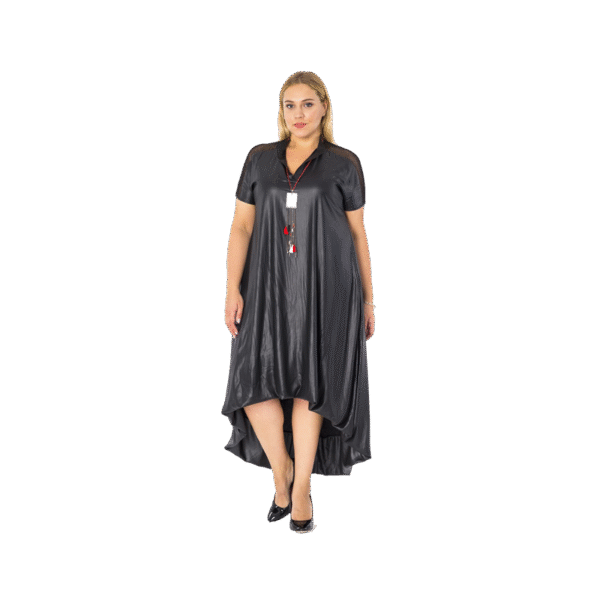 Green Long Women Dress - Imagem 3